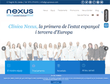 Tablet Screenshot of grupnexus.com